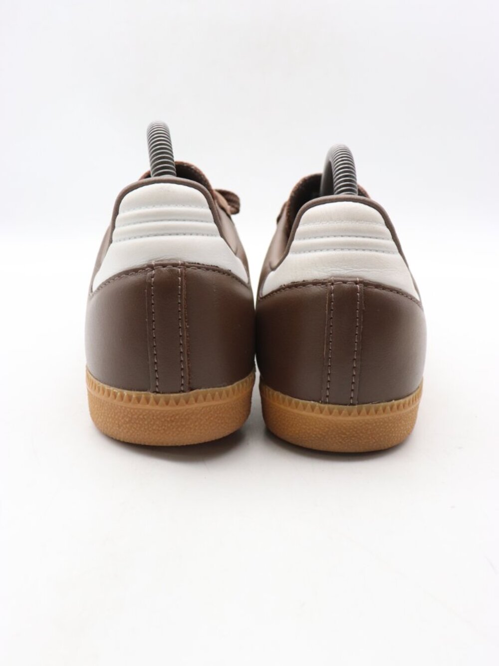 adidas Originals Samba OG Women's 8 Earth Strata Brown White Gold Sneaker IE6522 - Picture 5 of 10